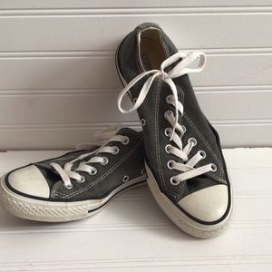 Converse All Stars Canvas Shoes Gray